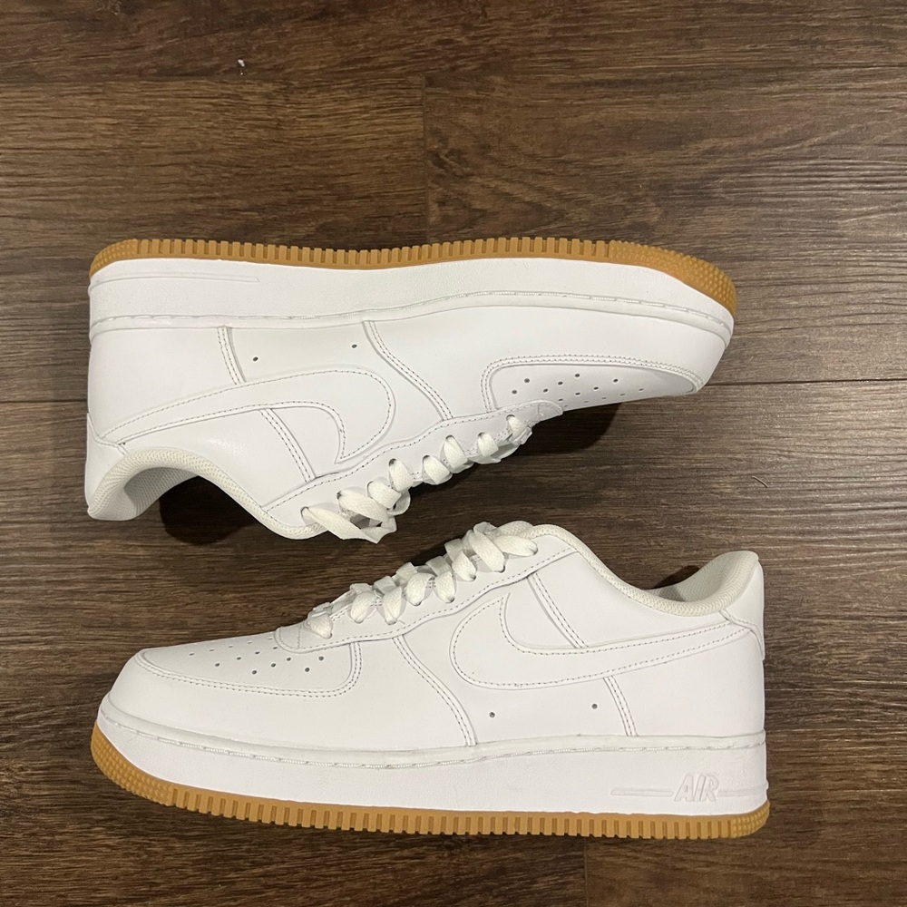 Brand New Nike Air Force 1 Gum Bottoms